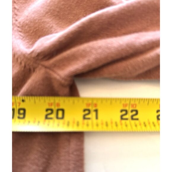 J. Jill purejill Organic Cotton Cardigan Button Closure SP S Pink Oversized - Picture 5 of 11